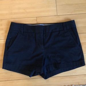 J.Crew navy blue chino shorts